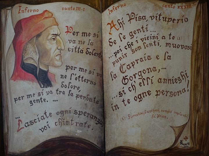 Dante posticiapto Pisa
