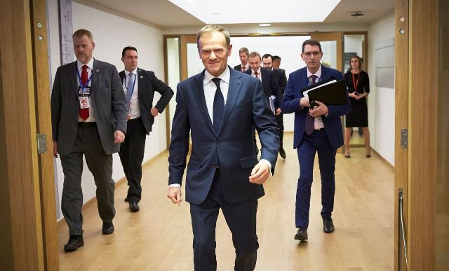 Tusk Consiglio europa presidenza