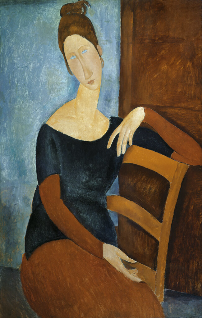 Portrait de Jeanne Hébuterne au fauteuil