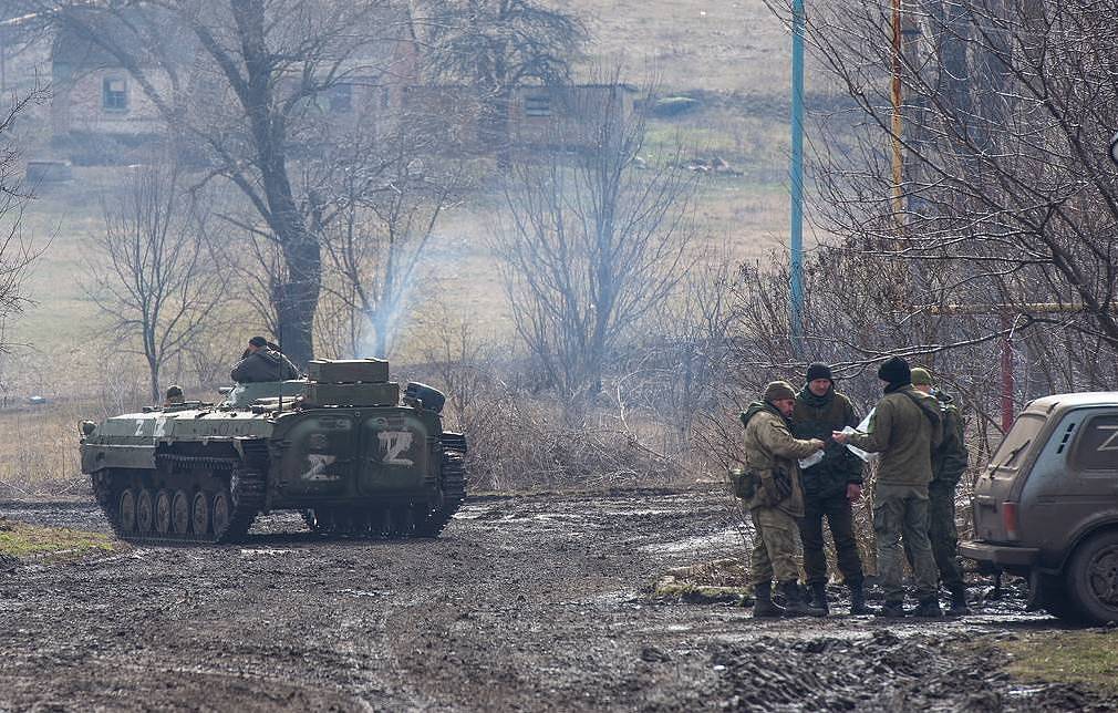 Ucraina milizia della Repubblica popolare del Donetsk