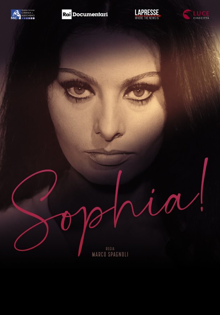 La locandina di Sophia!, in anteprima al Galà Cinema Fiction – Italian Identity 2022.