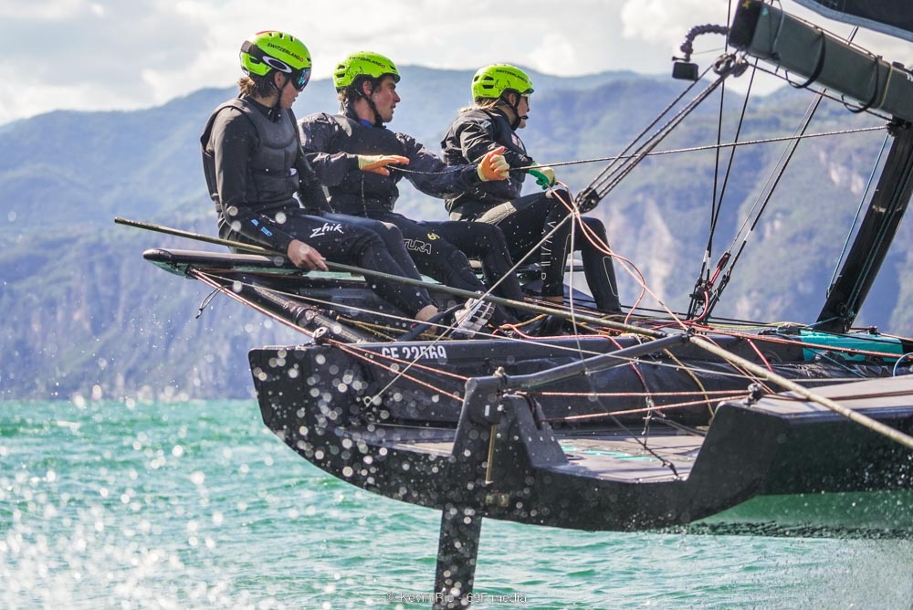 69F Gran Prix 3 3 Malcesine, gara 3.1 della terza regata del Circuito 69F in Europa il 20 settembre 2022 (©Kevin Rio / 69F media),