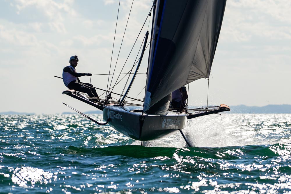 69F Gran Prix 3 3 Malcesine, gara 3.1 della terza regata del Circuito 69F in Europa il 20 settembre 2022 (©Kevin Rio / 69F media),