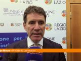 Biazzo (Unindustria) “Vogliamo facilitare investimenti nel Lazio”