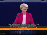 Ue, von der Leyen cita De Gasperi “C’è bisogno di una difesa comune”