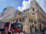 Incendio in un appartamento a Palermo