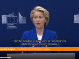 Von der Leyen “Riarmare l’Europa per rispondere alle minacce”