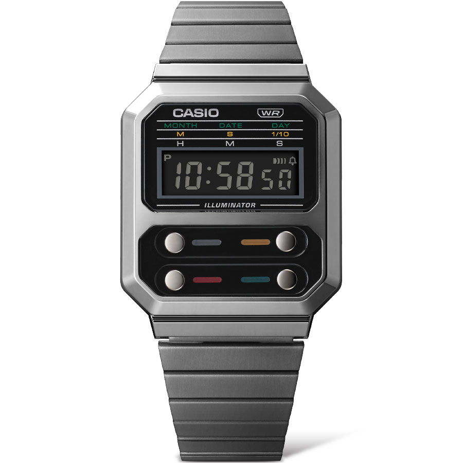 Arriva il nuovo Casio A100 l orologio digitale che ripropone il mitico F 100 di Alien Italia Notizie 24