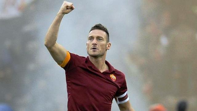 Il campionato ai piedi di Totti