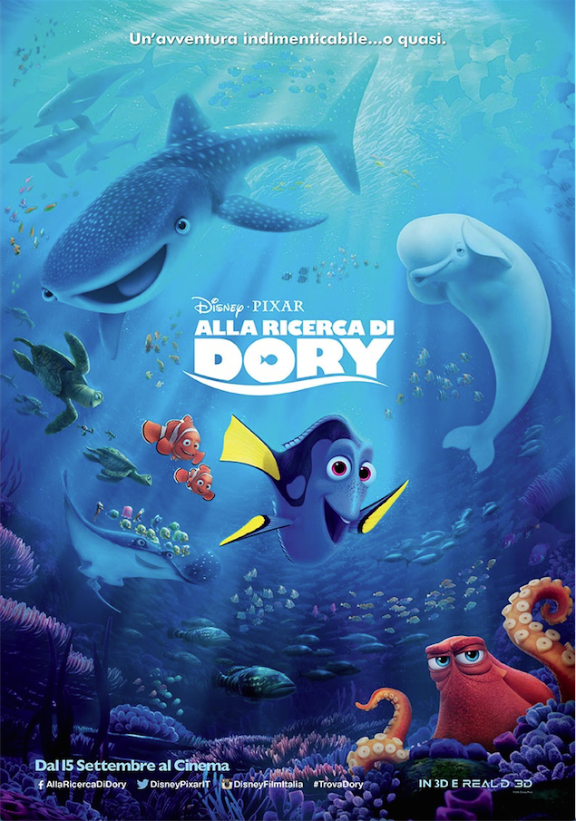 Alla Ricerca di Dory, il nuovo film Pixar