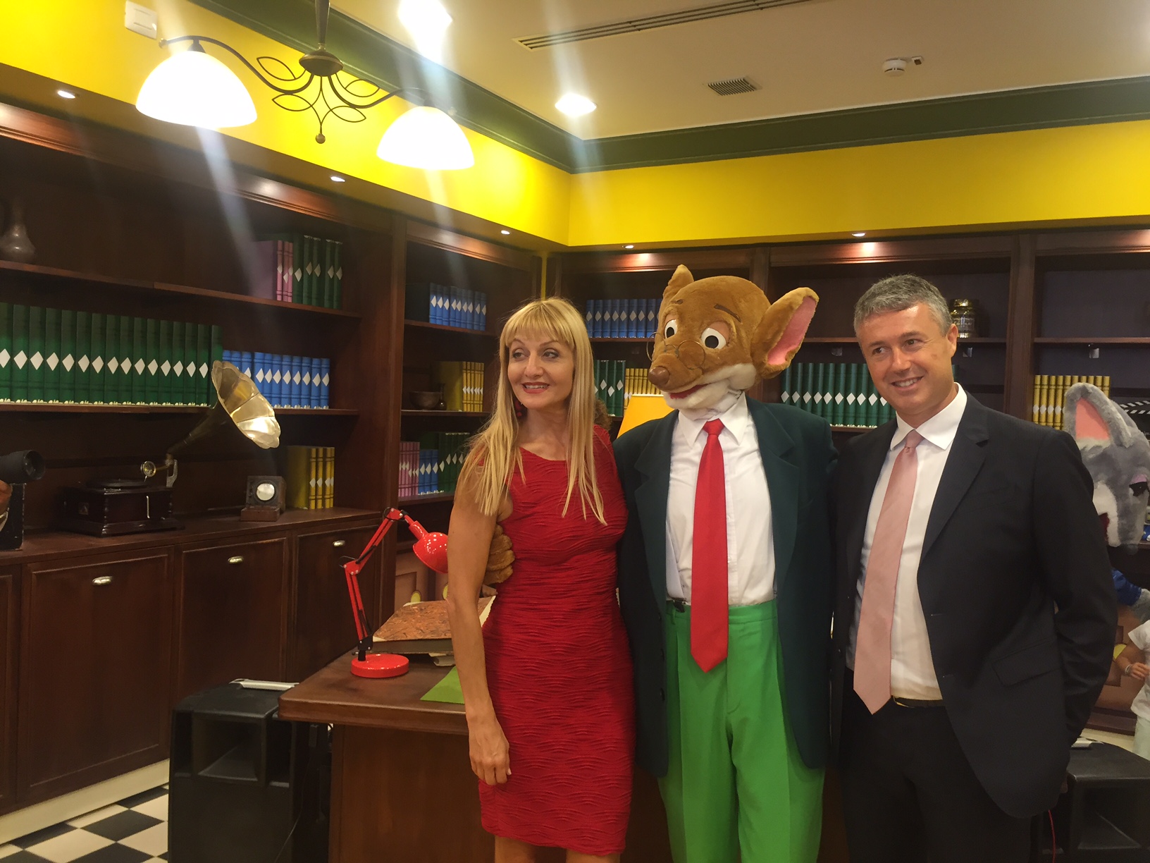 Geronimo Stilton presenta il Fantasy tour a Cinecittà World