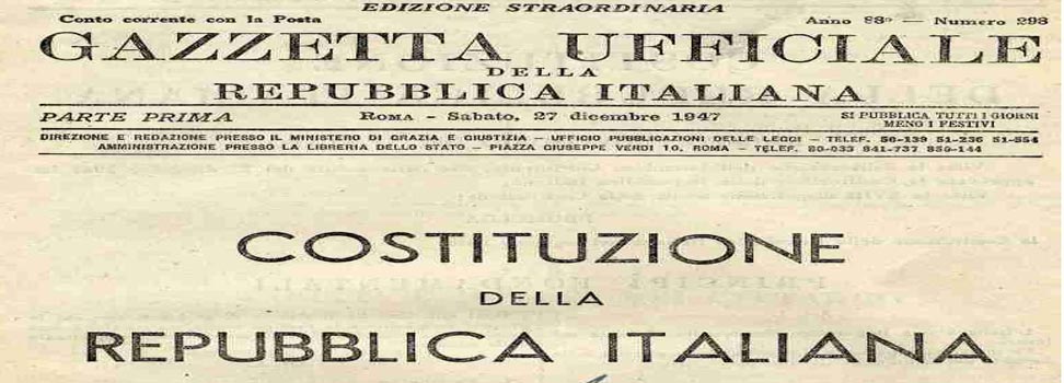 La riforma della Costituzione politicamente manipolata