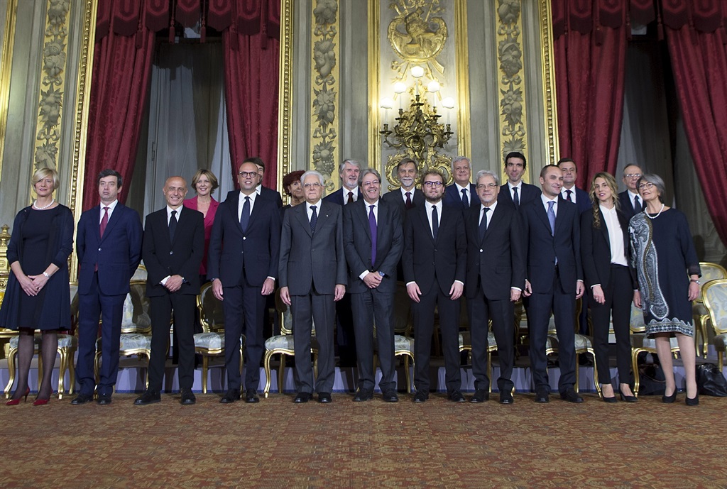 Giuramento al Quirinale, al via il governo Gentiloni