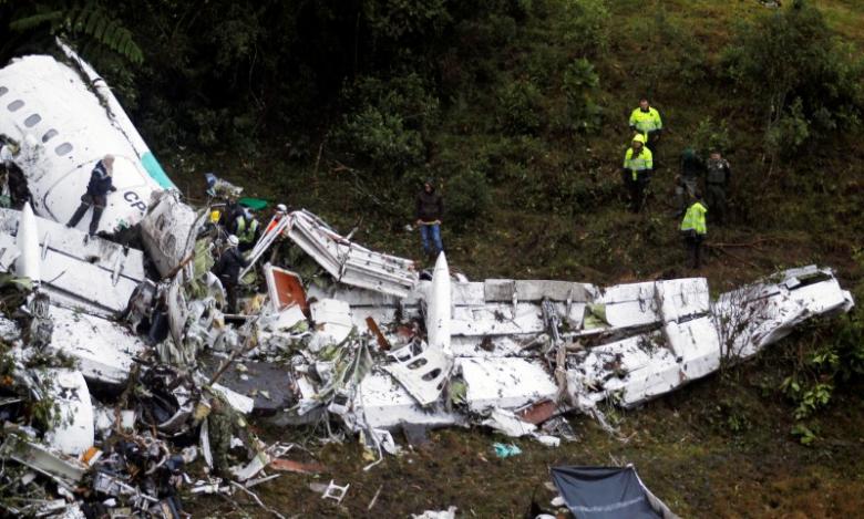 Colombia: Aereo dei calciatori, caduto per errore