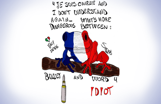 Io non sono mai stato Charlie Hebdo