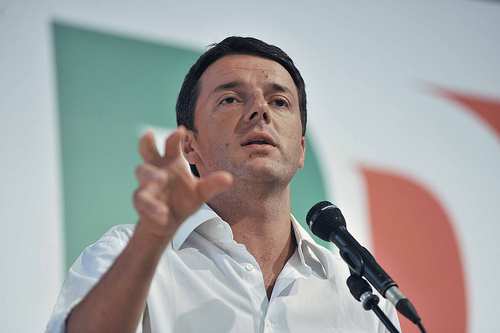 Il signor Matteo Renzi vola in America
