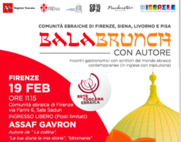 Assaf Gavron apre gli eventi della Rete Toscana Ebraica