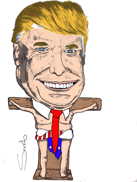 Perché è giusto mettere in croce Donald Trump