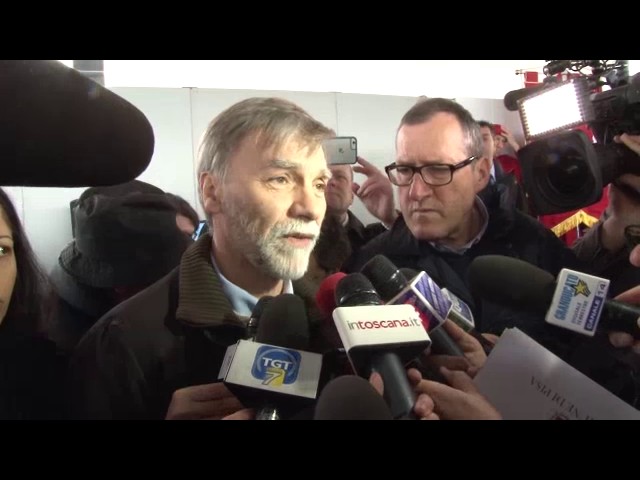 Pisa, Del Rio e le proteste degli antagonisti al primo viaggio del Pisamover