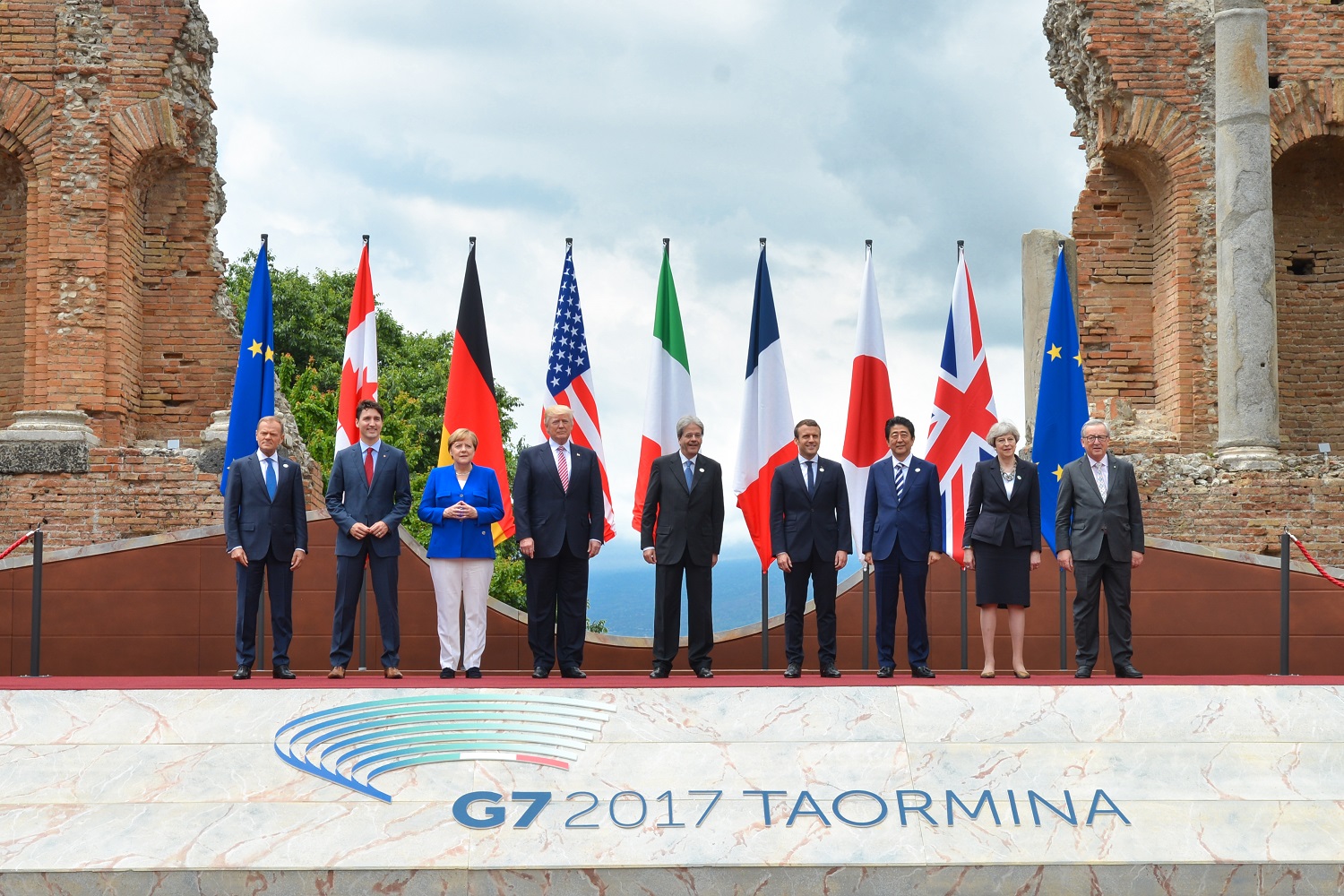 G7 Vertice di Taormina: la seconda giornata dei leader