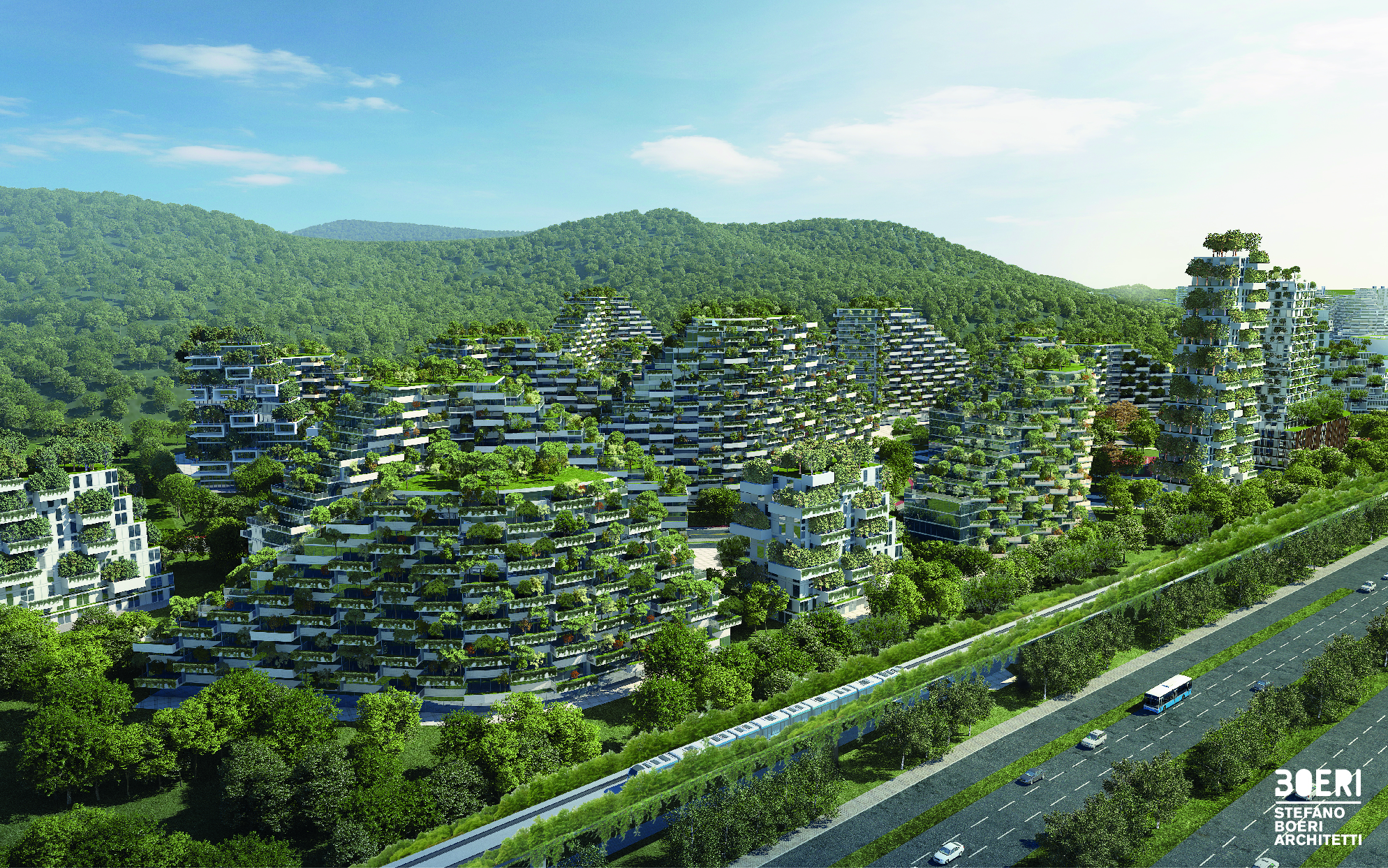 Liuzhou Forest City, nasce in Cina la prima Città Foresta, un progetto all’avanguardia firmato dall’architetto Stefano Boeri