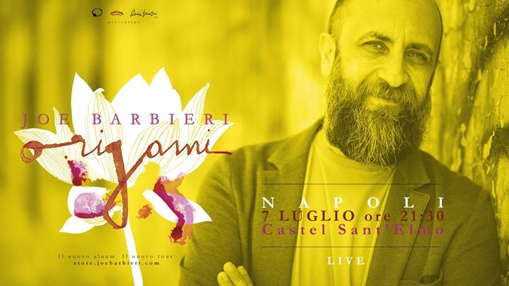 Napoli, il 7 luglio Joe Barbieri apre Sant’Elmo estate