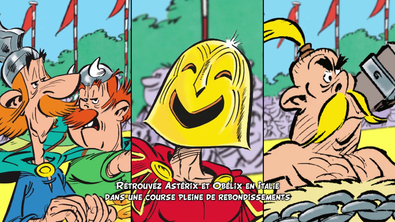 Asterix e la corsa d’Italia, esce oggi il nuovo fumetto