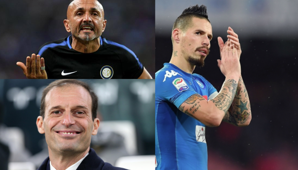Hamsik come Maradona! Napoli al comando, Spalletti vede le streghe e Allegri se la ride