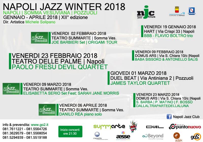 NAPOLI JAZZ WINTER 2018