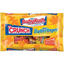 BabyRuth, Butterfinger e Crunch Nestlé Ferrero