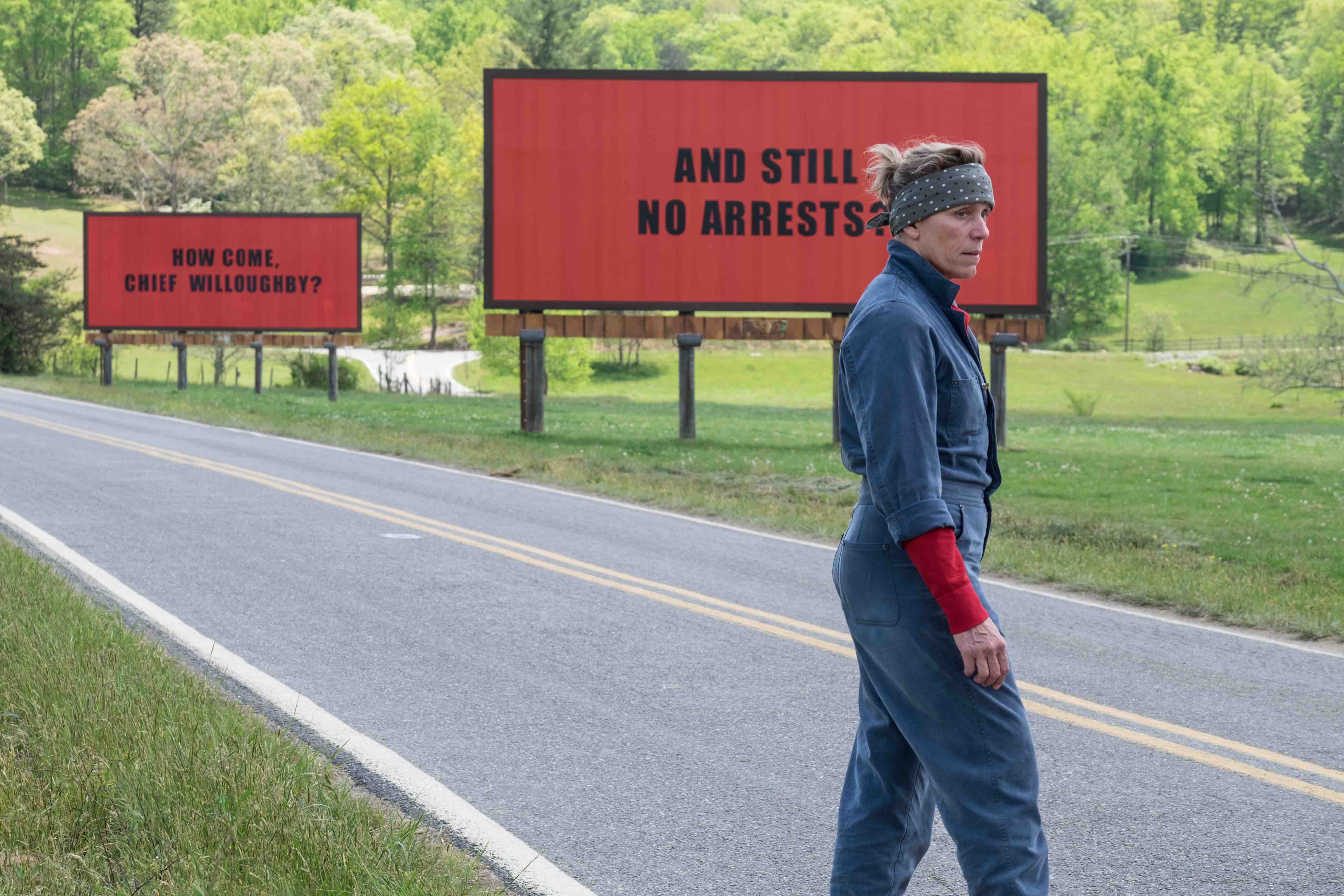 Esce oggi Tre manifesti a Ebbing, Missouri, il film che ha trionfato ai Golden Globe
