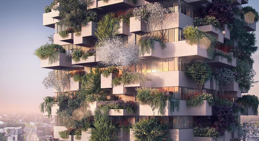 Stefano Boeri realizza a Eindhoven la Trudo Vertical Forest, complesso di case popolari di design ed ecologiche