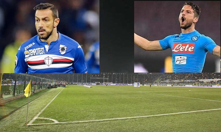 Facce da gol! Mertens trascina il Napoli, Quagliarella regala ancora emozioni