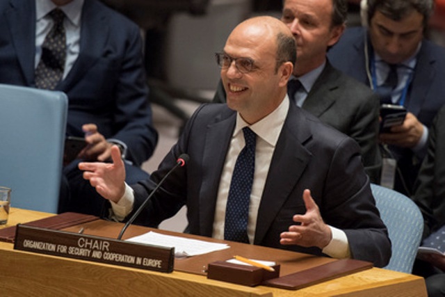 Ucraina, Alfano all’Onu difende la mediazione dell’Ocse