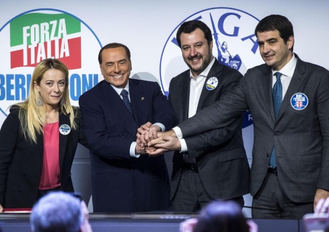 I quattro moschettieri del Centrodestra chiudono la campagna elettorale