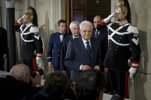 Quirinale Consultazioni Governo Sergio mattarella Presidente della Repubblica