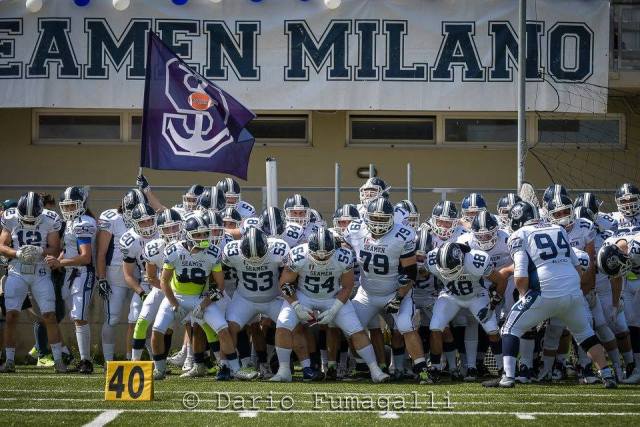 Milano, i Seaman al debutto nella European Football League Bowl