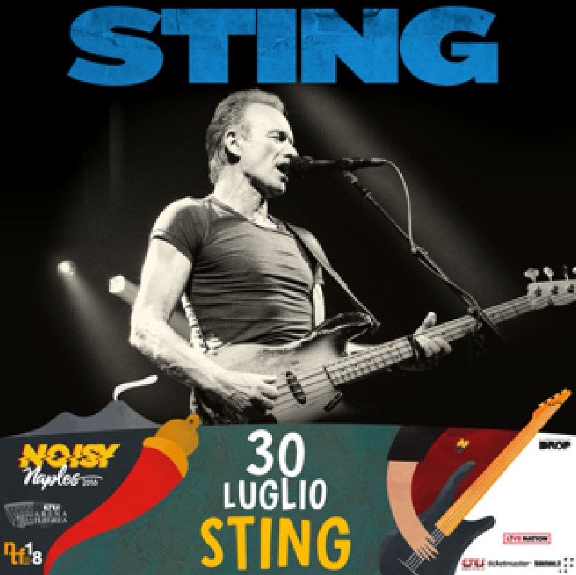 Sting chiude il Noisy Naples Fest 2018