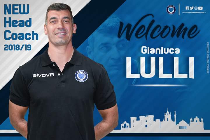 Cuore Napoli Basket, Gianluca Lulli è il nuovo head coach e Antonio Mirenghi il nuovo GM