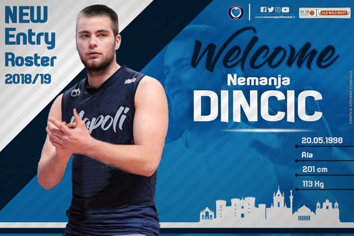Cuore Napoli Basket, dall’A2 arriva Nemanja Dincic!