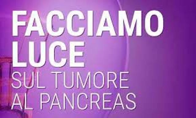 Tumore al pancreas, le città si tingono di viola