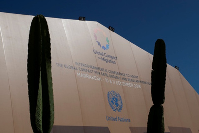 La sede della Conferenza Onu sul Global Compact for Migrants a Marrakech inMarocco (Ph. Un/Mark Garten).