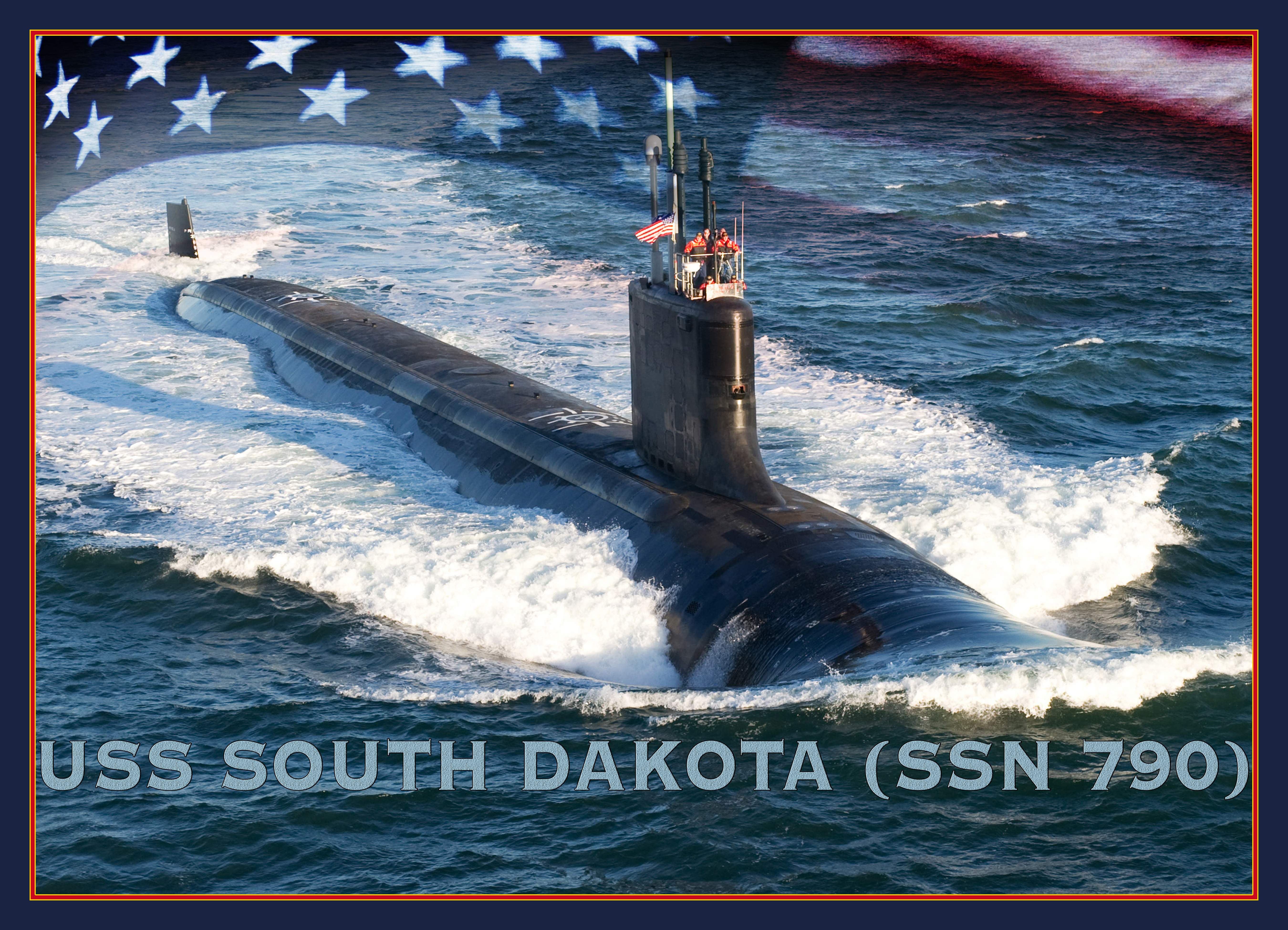 Usa, entra in servizio il nuovo sottomarino South Dakota