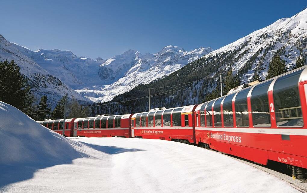 Bernina Express: un emozionante viaggio in treno