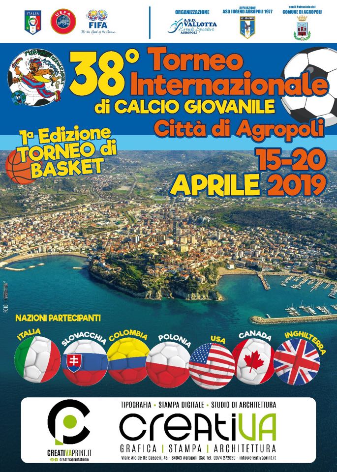 “Città di Agropoli”. In Cilento Settimana Santa all’insegna dello Sport  veicolo di amicizia