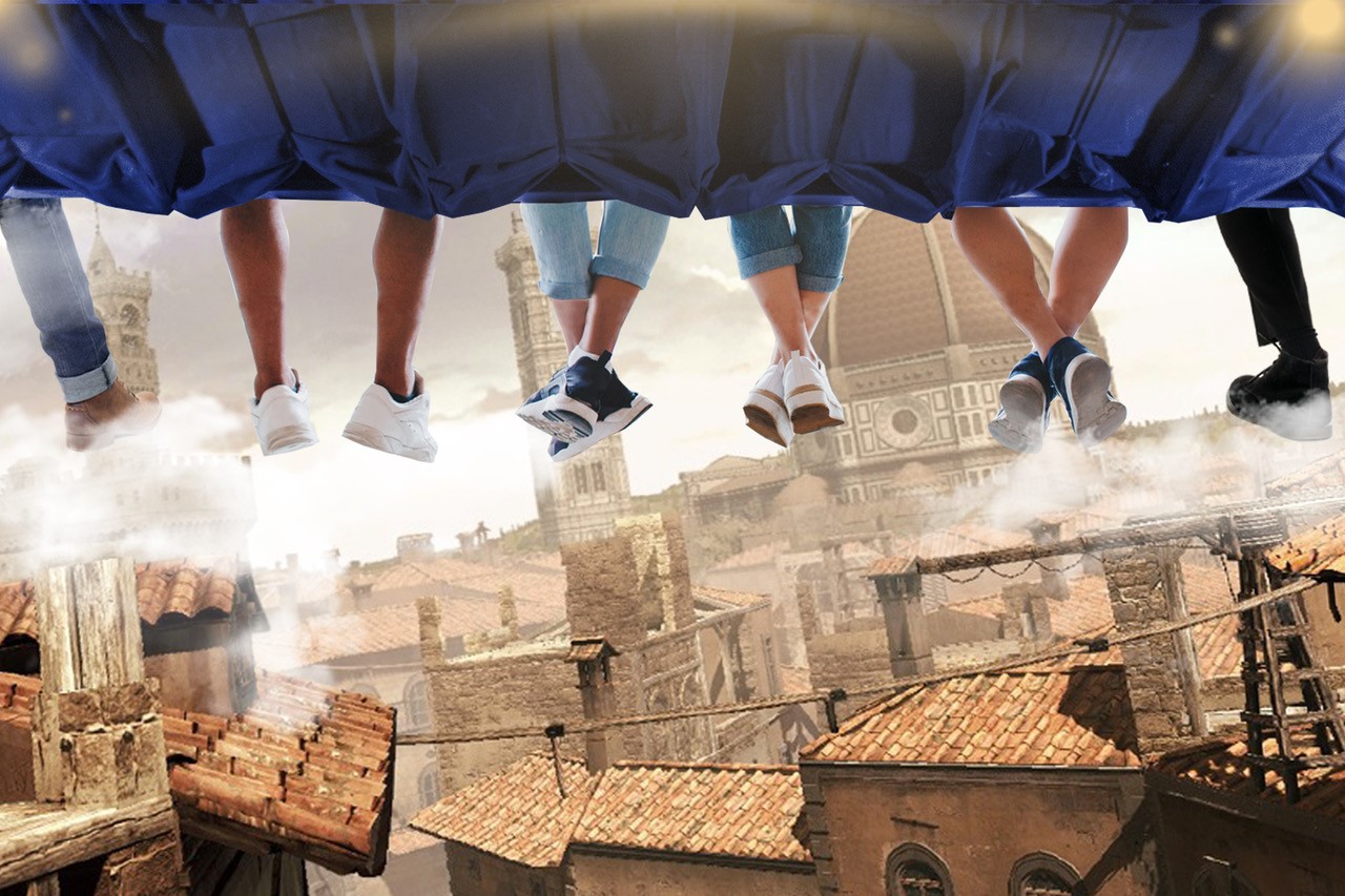 Volarium porta a Cinecittà World il sogno del volo di Leonardo