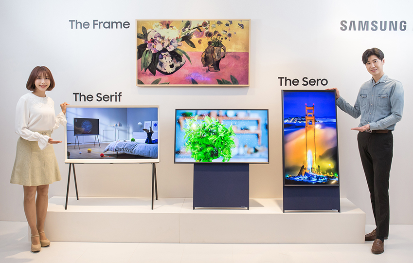 Rivoluzione Samsung per Millennial: con Sero la tv diventa verticale