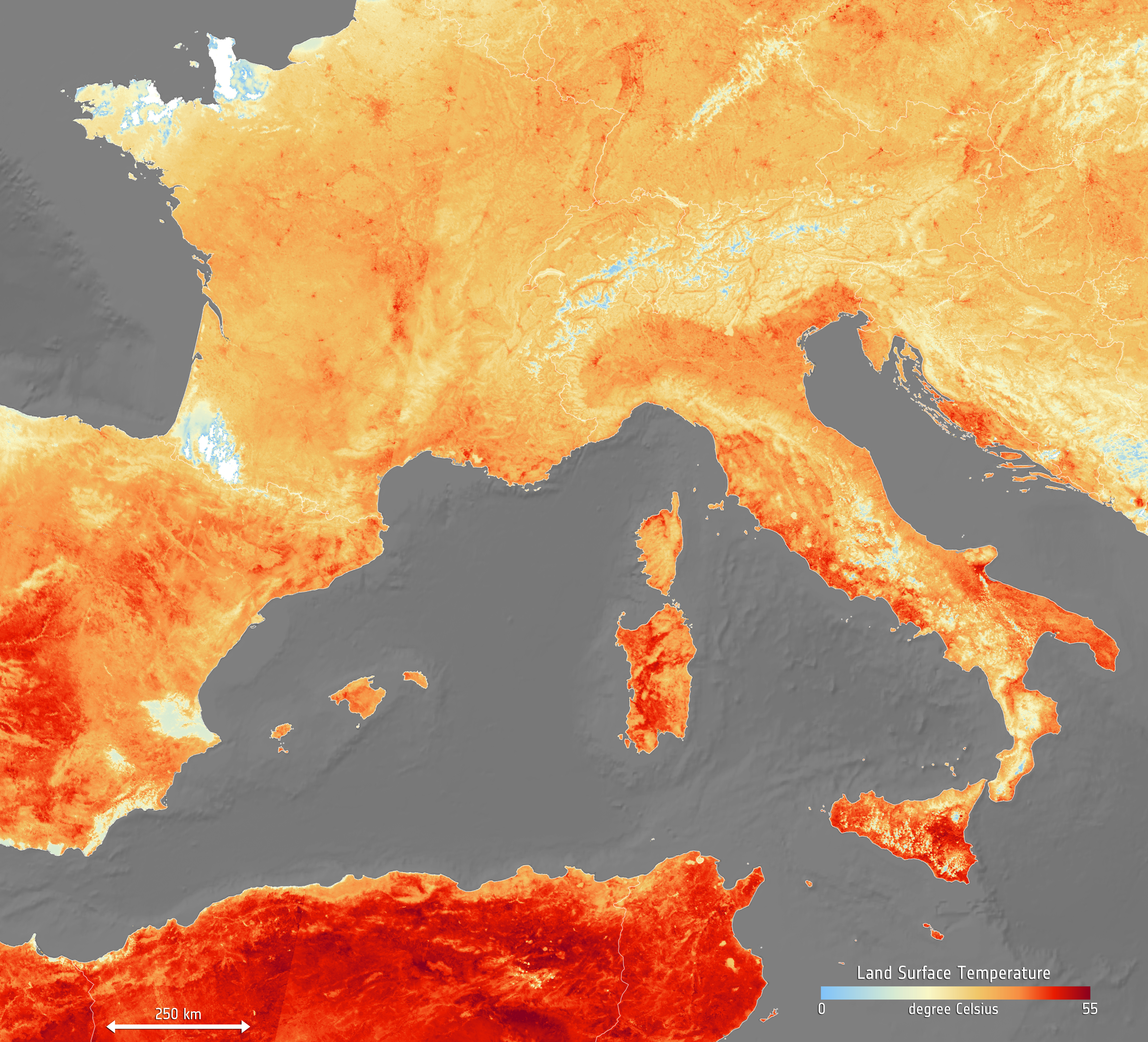 Caldo torrido per il weekend, temperature record in tutta Europa