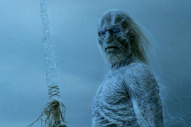 Ross Mullan, l’interprete del White Walker ne Il Trono di Spade.