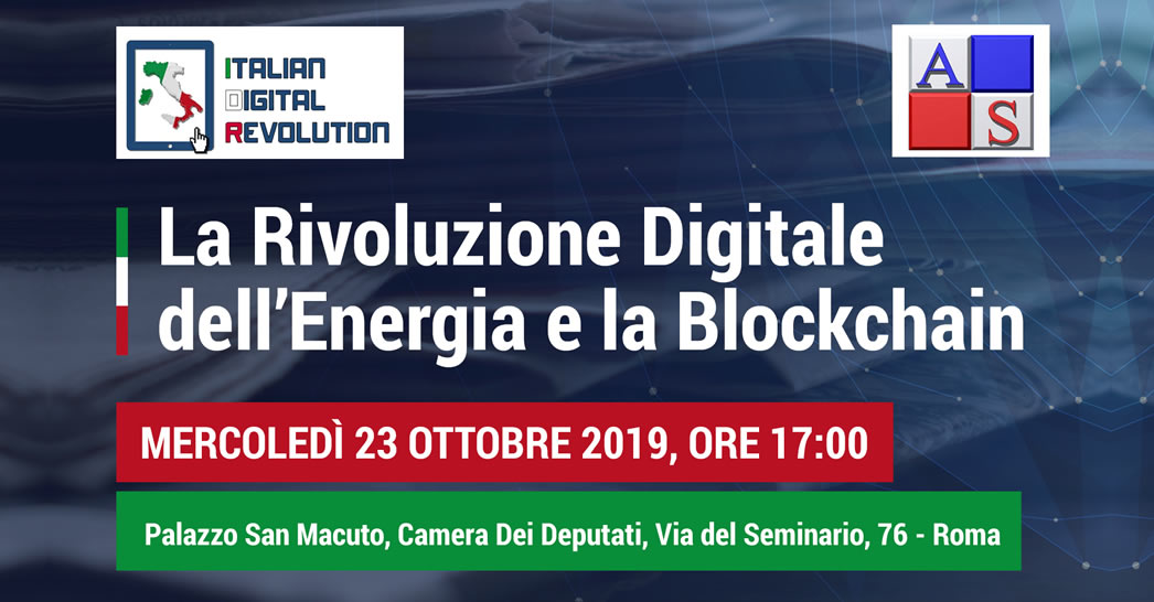 “Energia e BlockChian”, manager a confronto al convegno di Aidr e Ambiente e Società